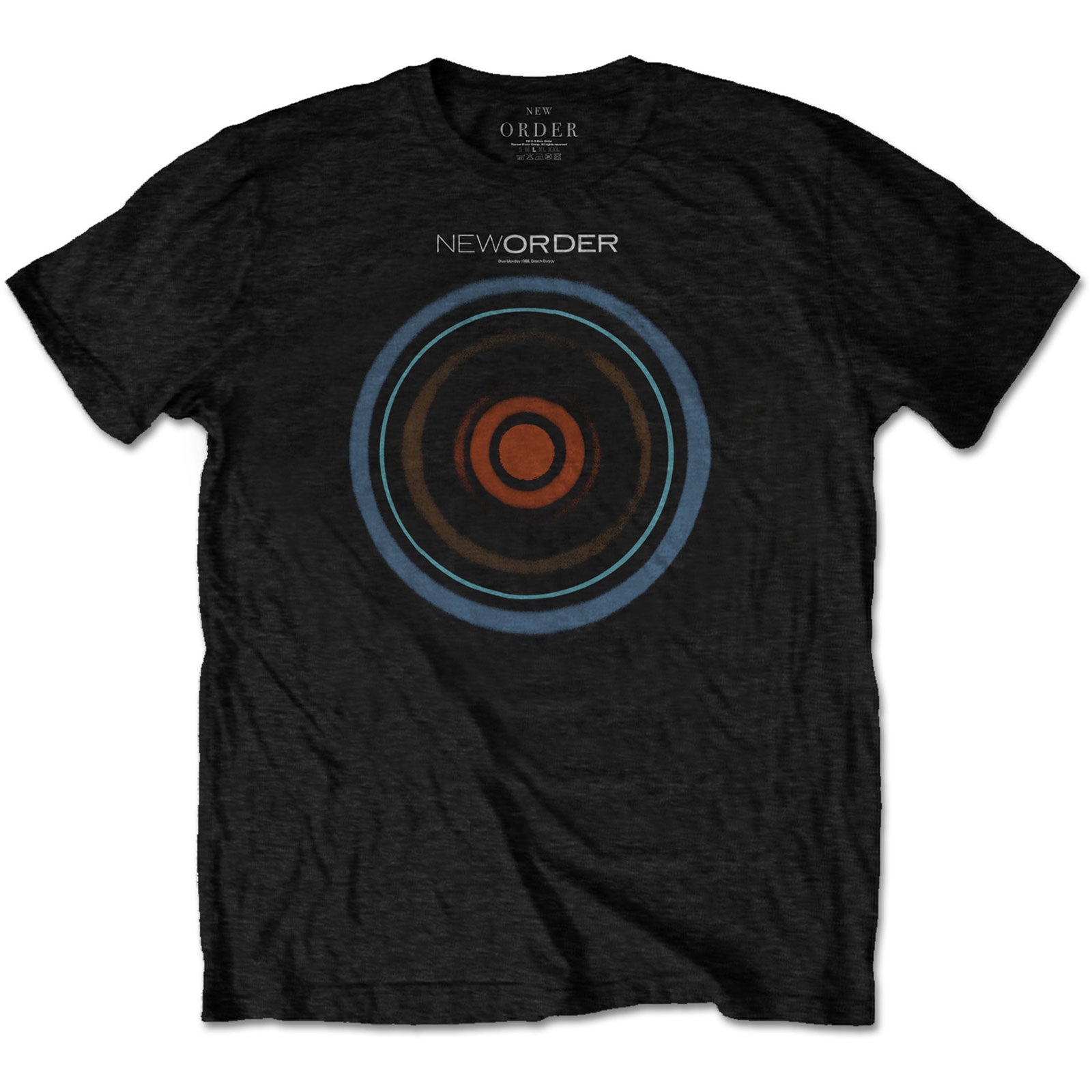 Image of New Order Men's T-Shirt - Blue Monday Rock Off